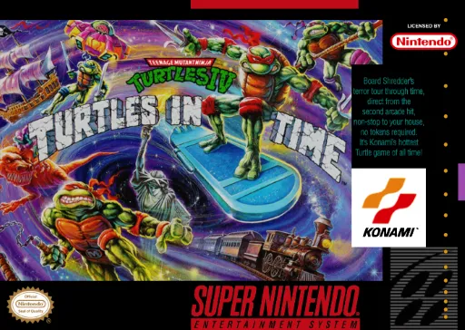 Teenage Mutant Ninja Turtles IV - Turtles in Time (USA) (Beta 2)